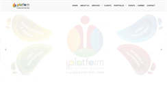 Desktop Screenshot of iplatformmedia.com